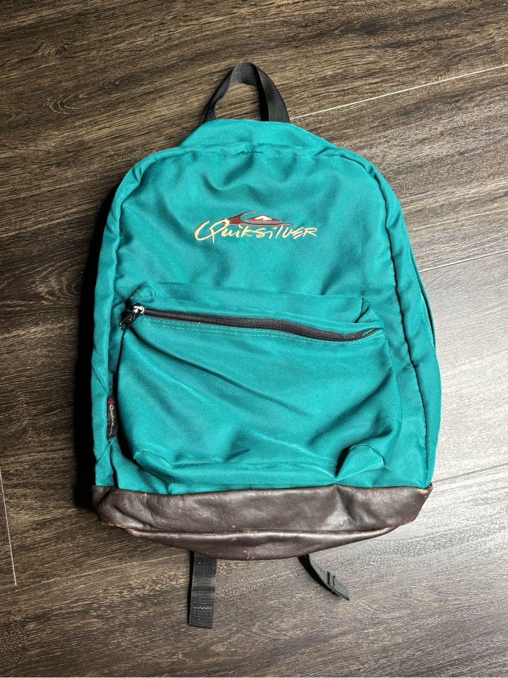 RARE Vintage Y2K Quicksilver Backpack Green